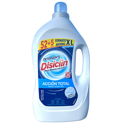Disiclin action total laundry detergent
