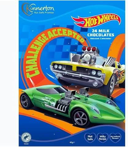 Hot wheels Christmas advent calendar