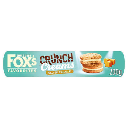 Foxys crunch creams salted caramel