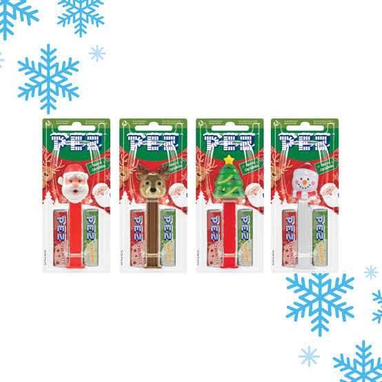 Pez Christmas machines