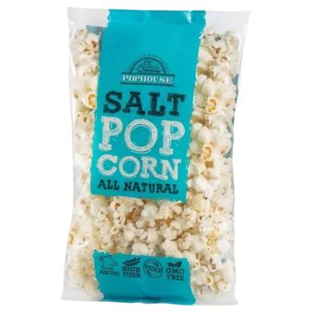 Salted pop corn